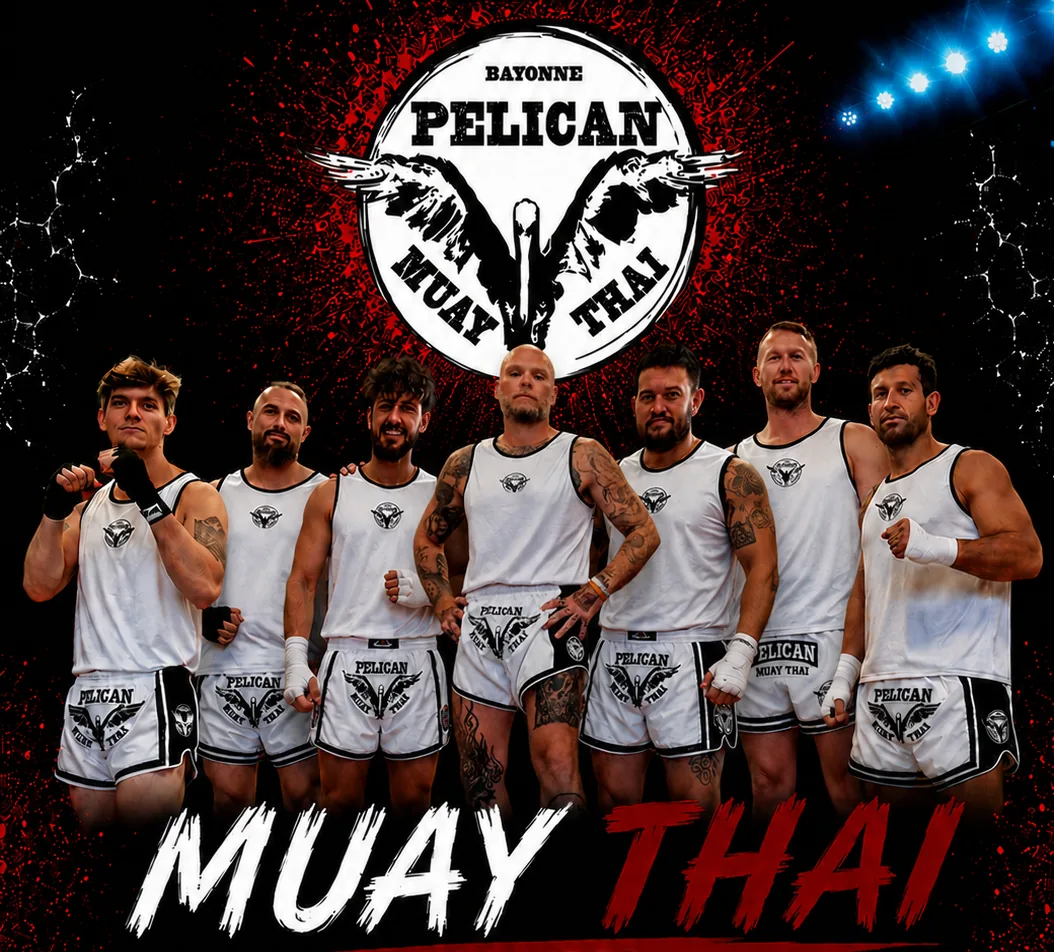 L'équipe du club Pelican Muay Thai Bayonne